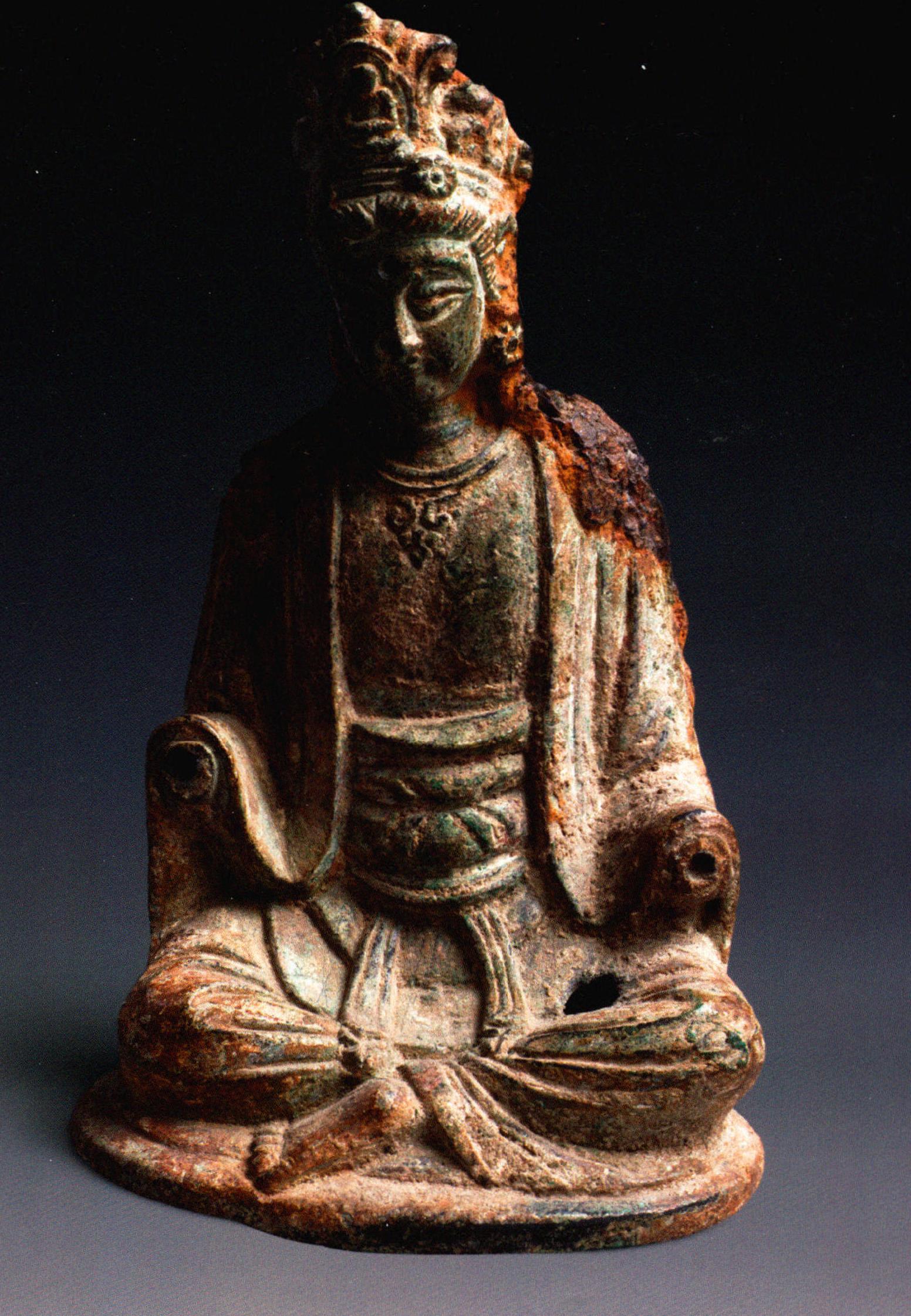 G03061·003[0409] 菩萨铜坐像